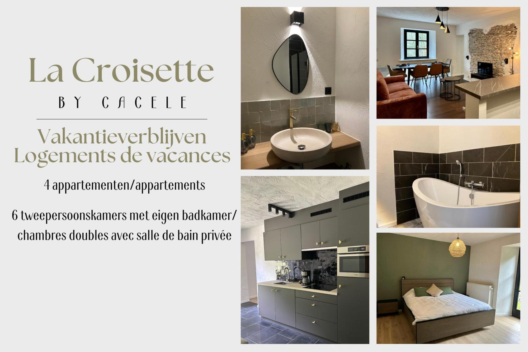 Cacele - La Croisette 5 Appartementen En 6 Tweepersoonskamers Vresse-sur-Semois Εξωτερικό φωτογραφία